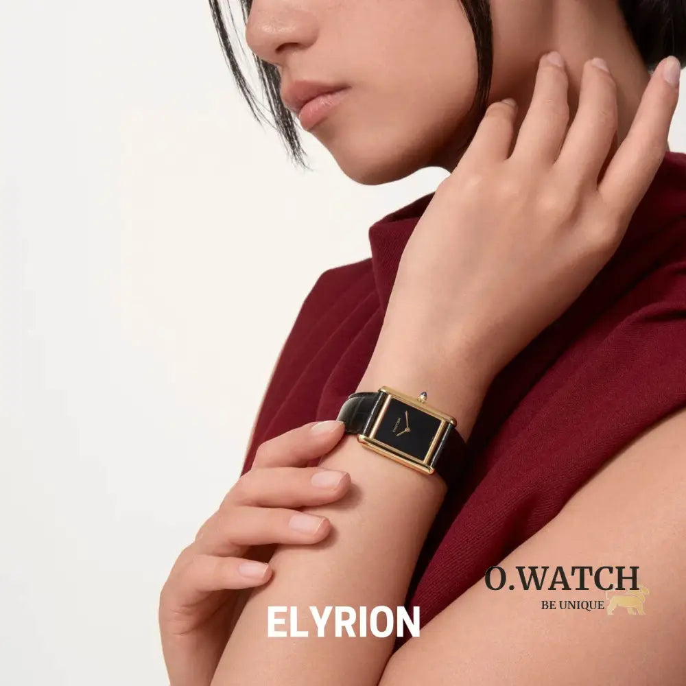 Montre Femme - Tank Must Gold