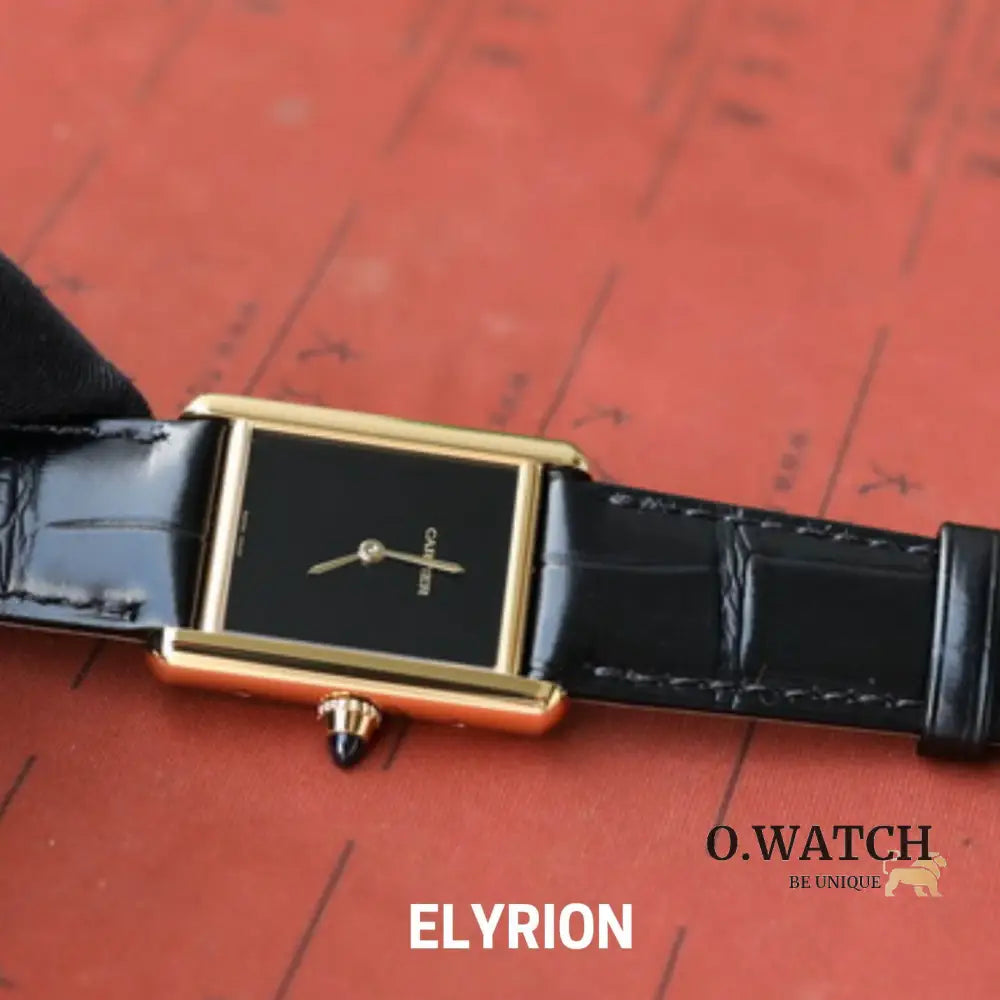 Montre Femme - Tank Must Gold