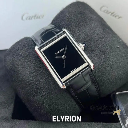 Montre Femme - Tank Must Noir