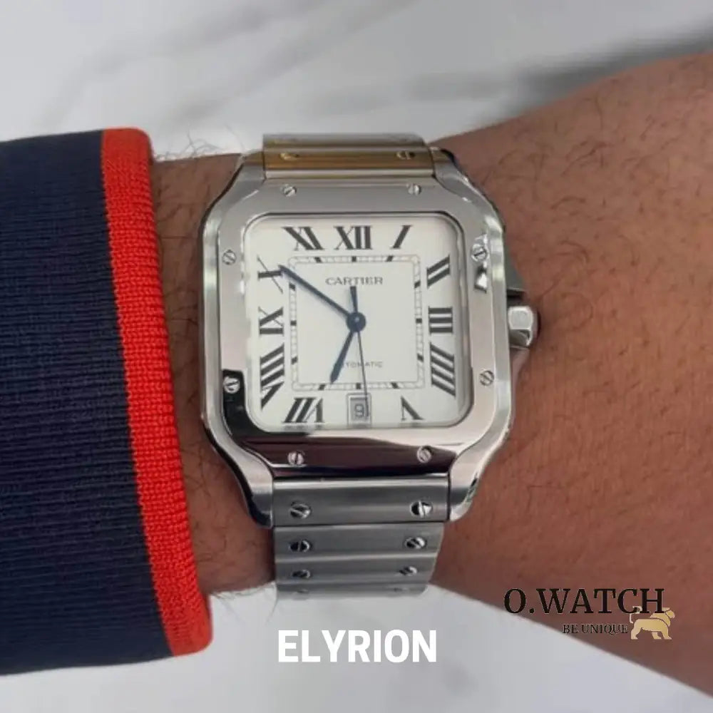 Montre Homme - Cart Santos Blanc