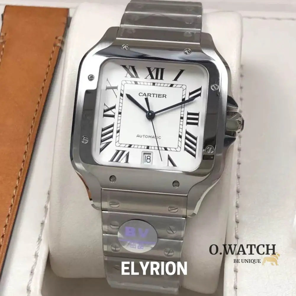 Montre Homme - Cart Santos Blanc