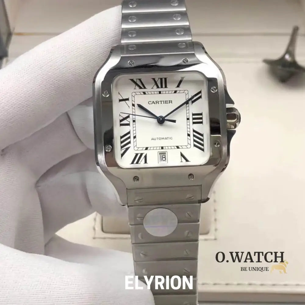 Montre Homme - Cart Santos Blanc