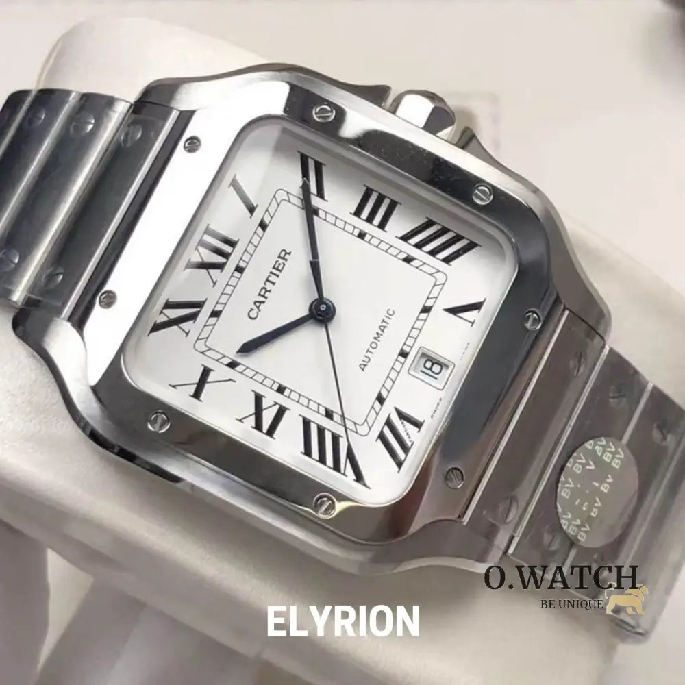 Montre Homme - Cart Santos Blanc