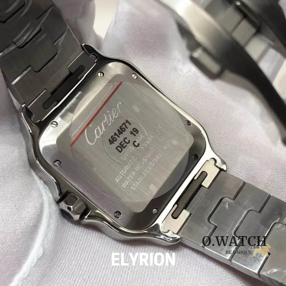 Montre Homme - Cart Santos Blanc