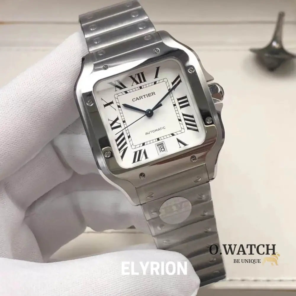 Montre Homme - Cart Santos Blanc