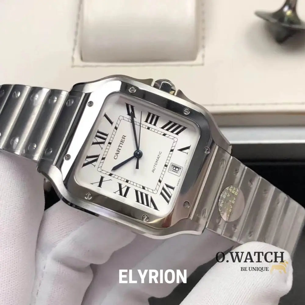 Montre Homme - Cart Santos Blanc