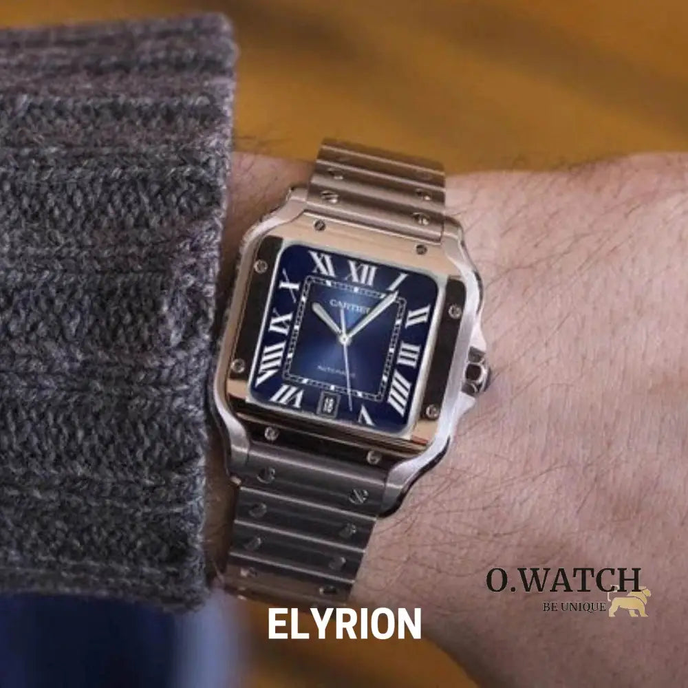 Montre Homme - Cart Santos Bleu