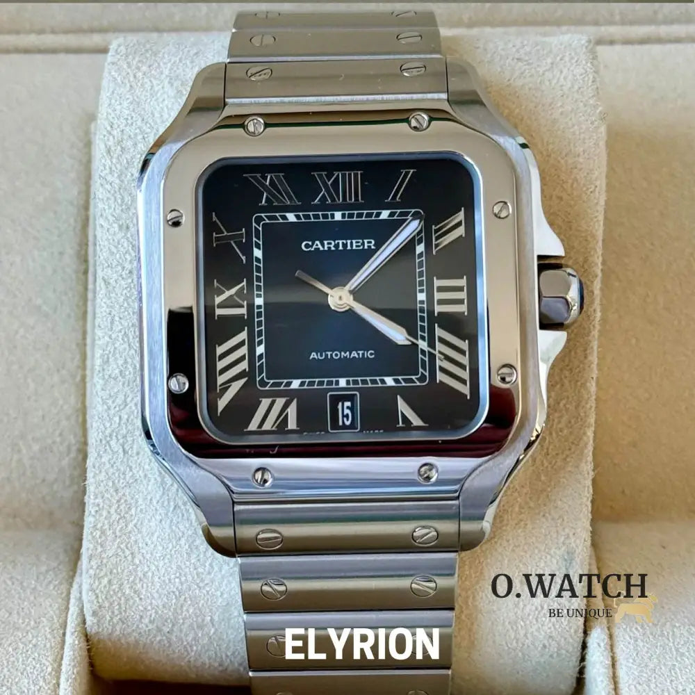 Montre Homme - Cart Santos Bleu