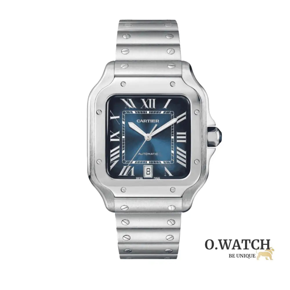 Montre Homme - Cart Santos Bleu