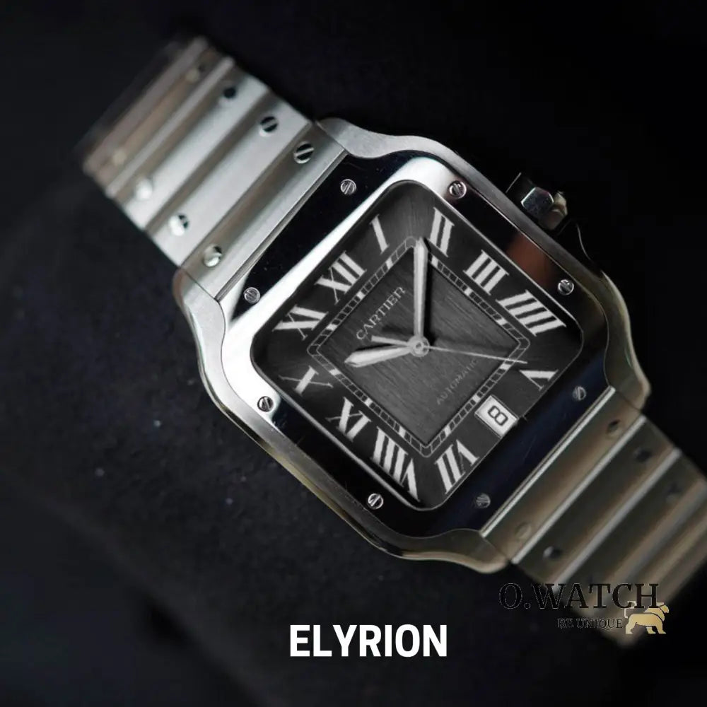 Montre Homme - Cart Santos Noir