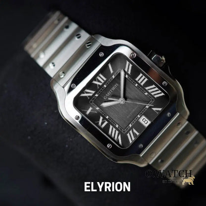 Montre Homme - Cart Santos Noir