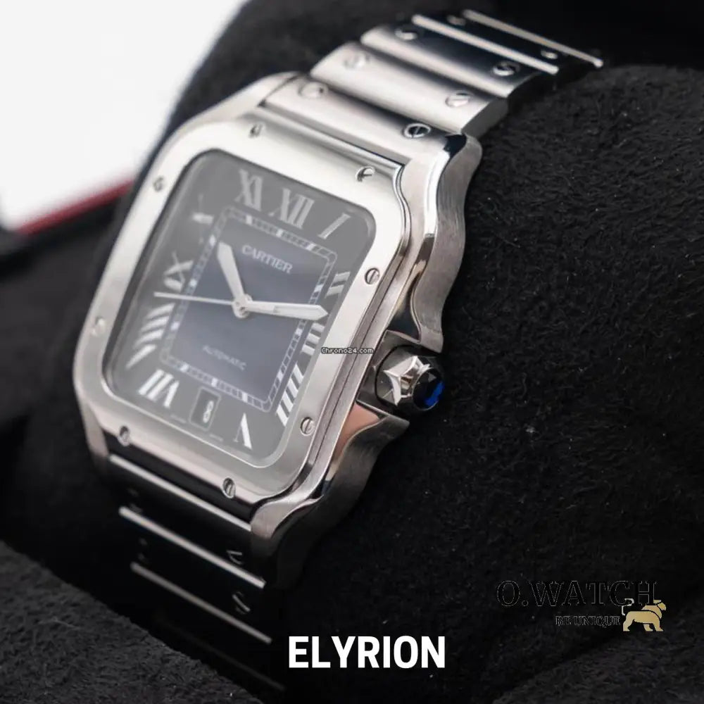 Montre Homme - Cart Santos Noir