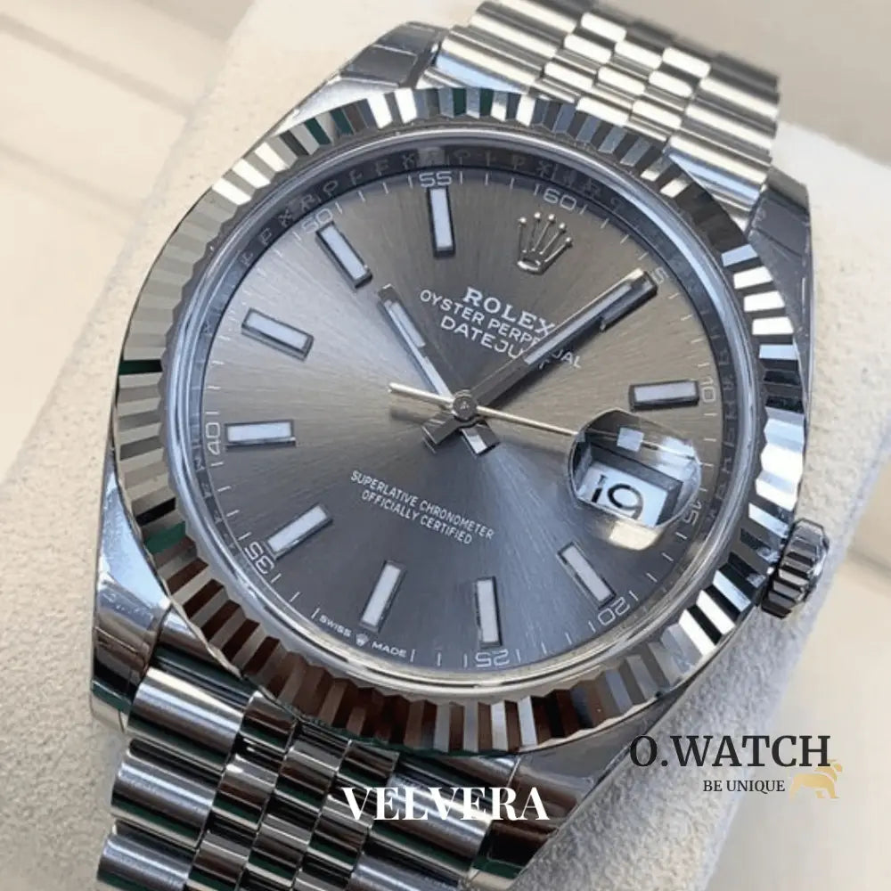 Montre Homme - Date just 41 Gris