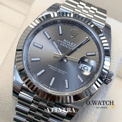 Montre Homme - Date just 41 Gris