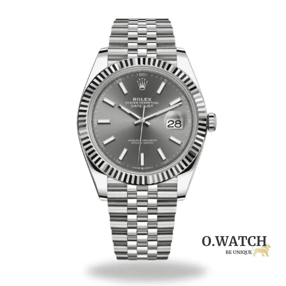 Montre Homme - Date just 41 Gris