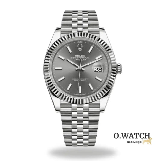 Montre Homme - Date just 41 Gris