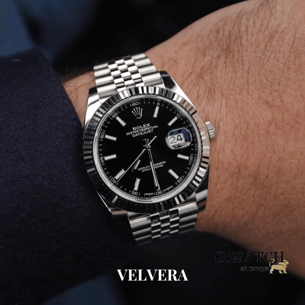 Montre Homme - Date just 41 Noir