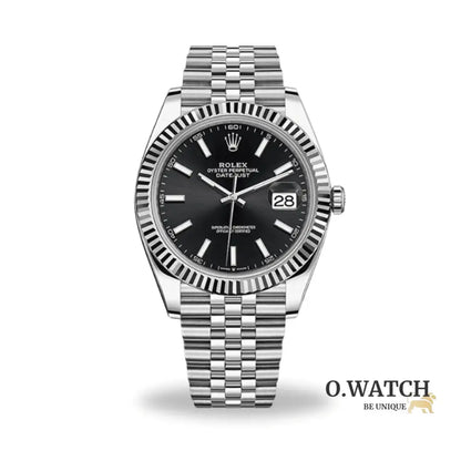 Montre Homme - Date just 41 Noir