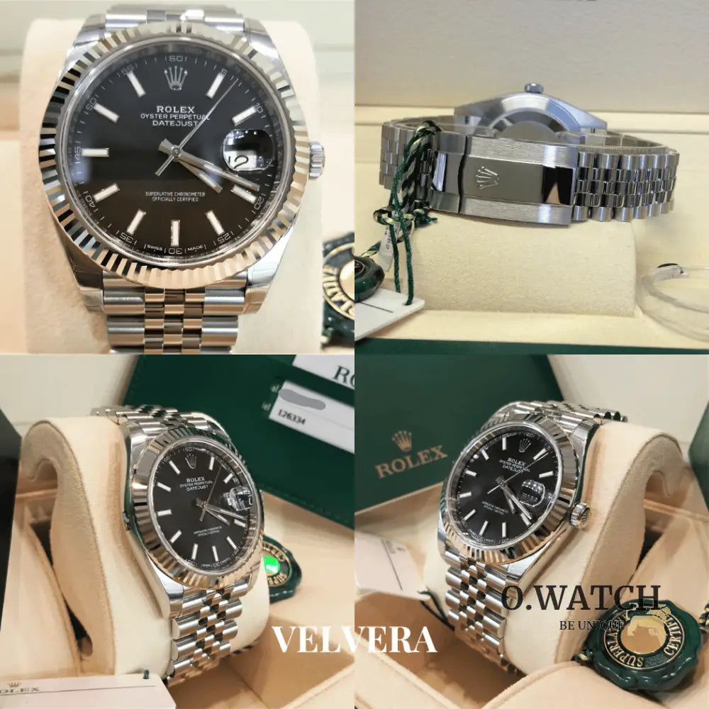 Montre Homme - Date just 41 Noir