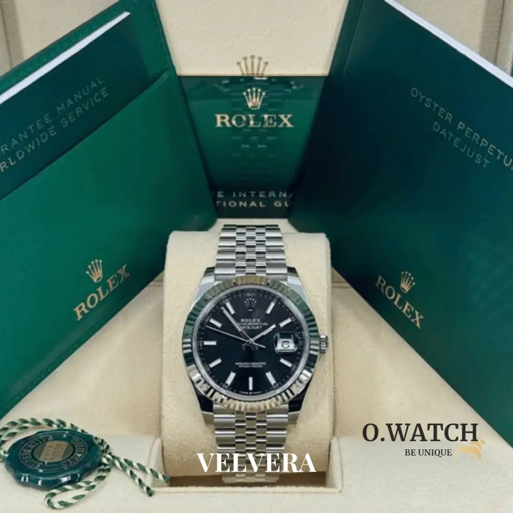 Montre Homme - Date just 41 Noir