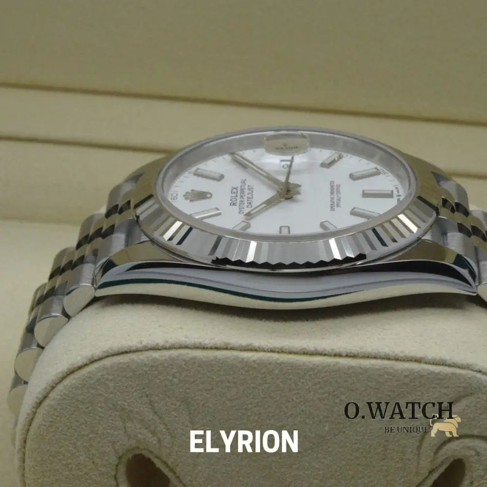 Montre Homme - Datejust 41 Blanc