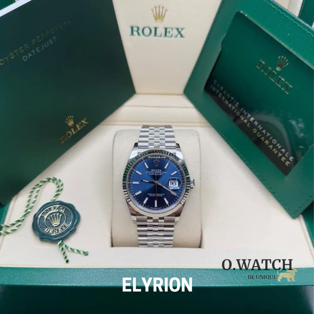 Montre homme - Datejust 41 Bleu