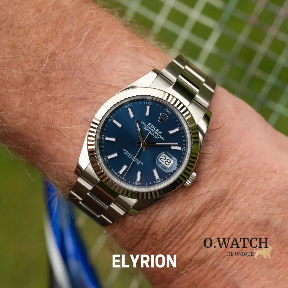 Montre homme - Datejust 41 Bleu
