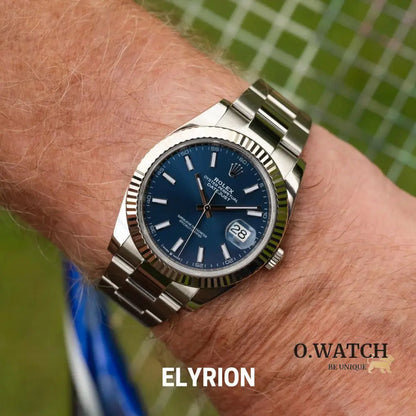 Montre homme - Datejust 41 Bleu