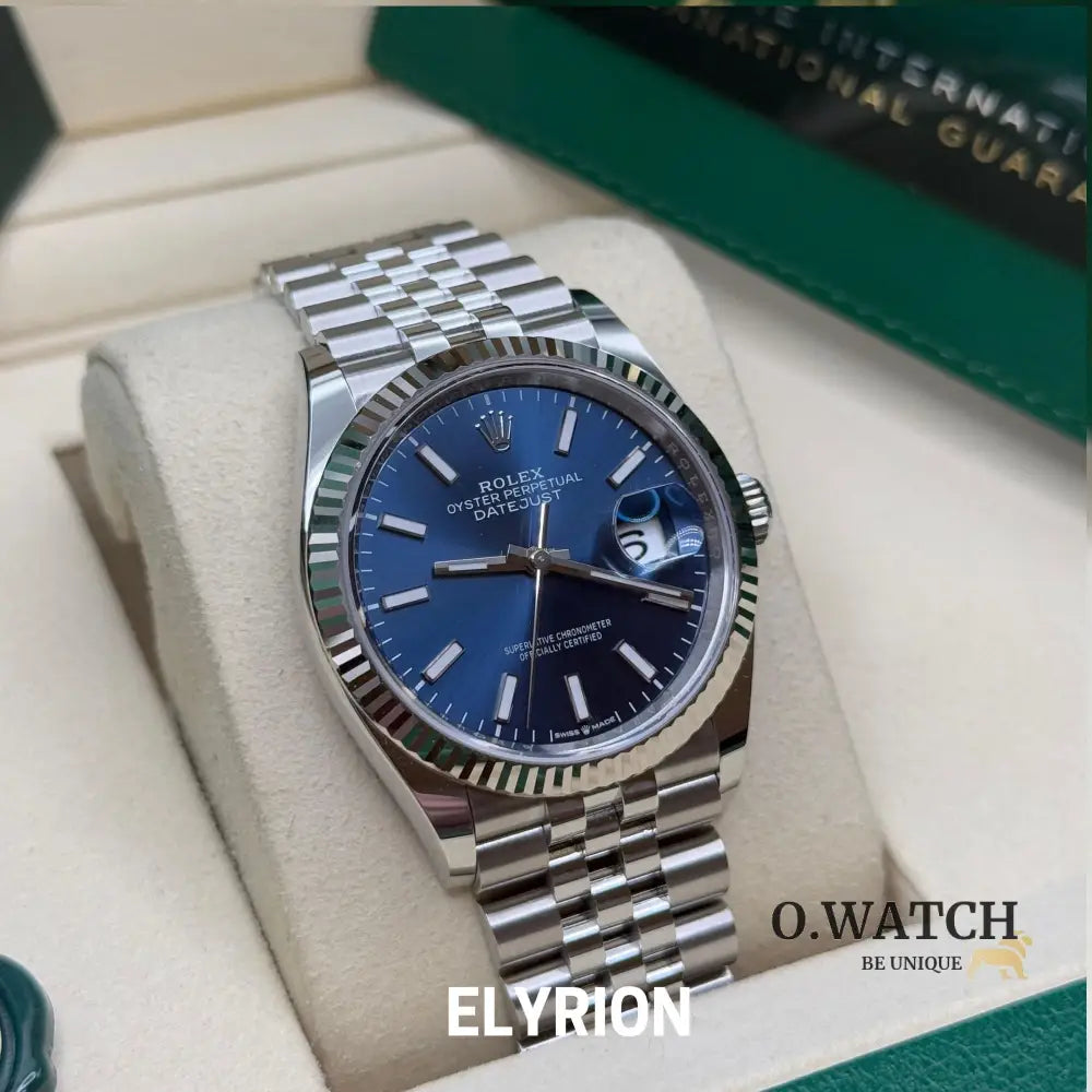 Montre homme - Datejust 41 Bleu