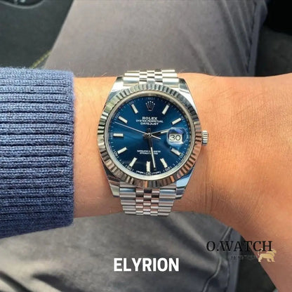 Montre homme - Datejust 41 Bleu