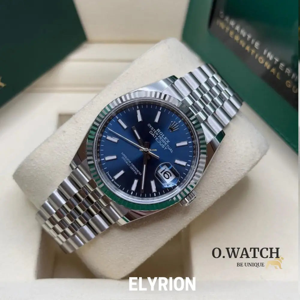 Montre homme - Datejust 41 Bleu