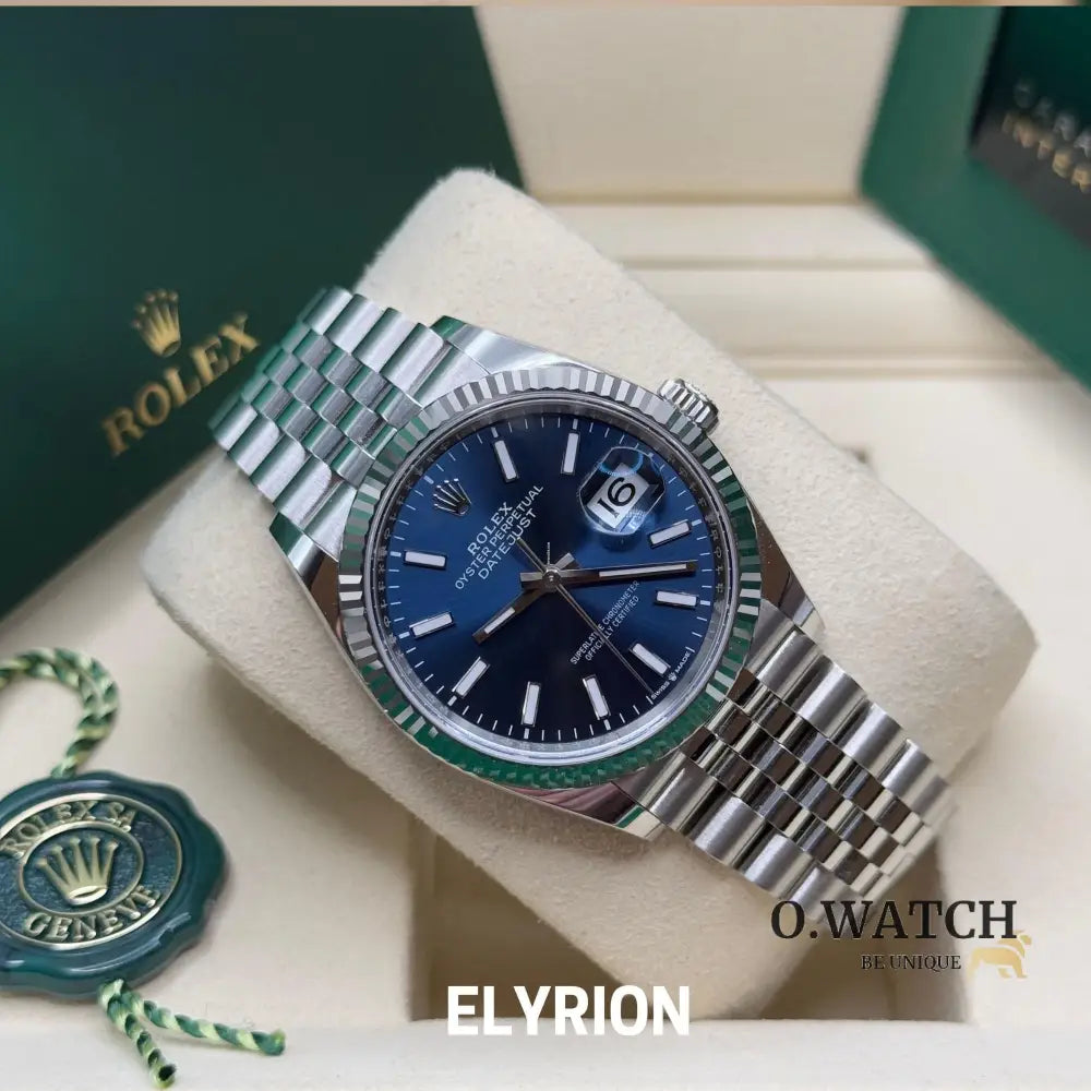 Montre homme - Datejust 41 Bleu