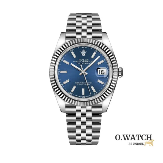 Montre homme - Datejust 41 Bleu