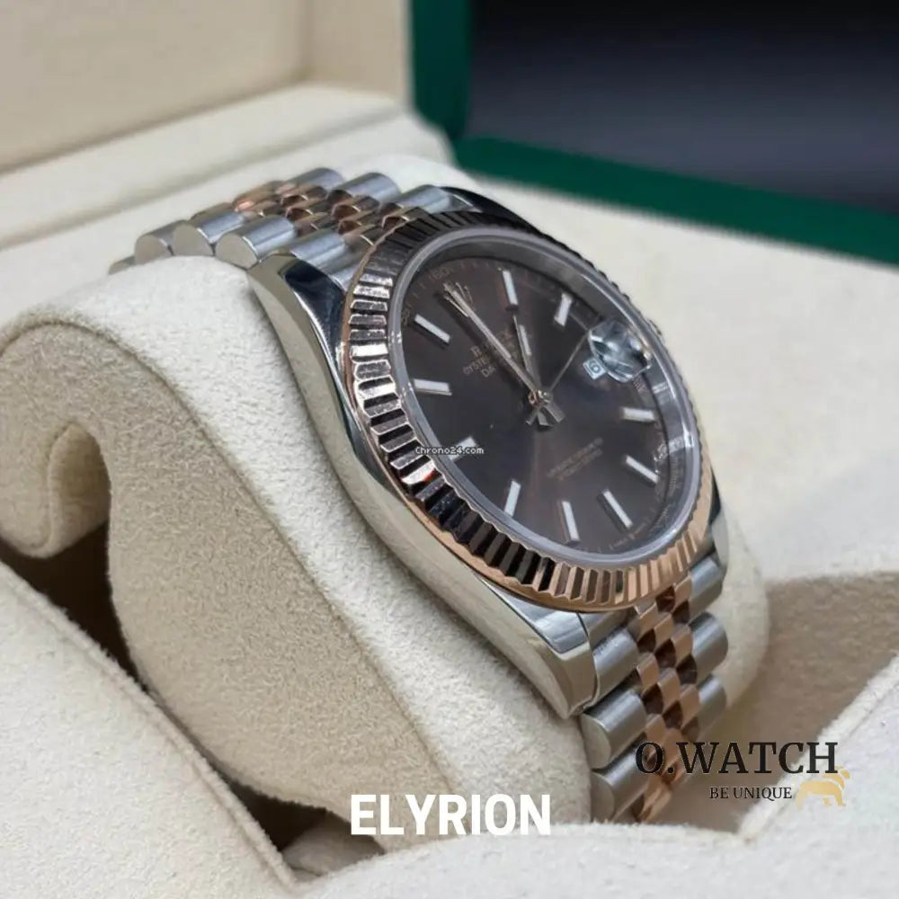 Montre Homme - Datejust chocolat