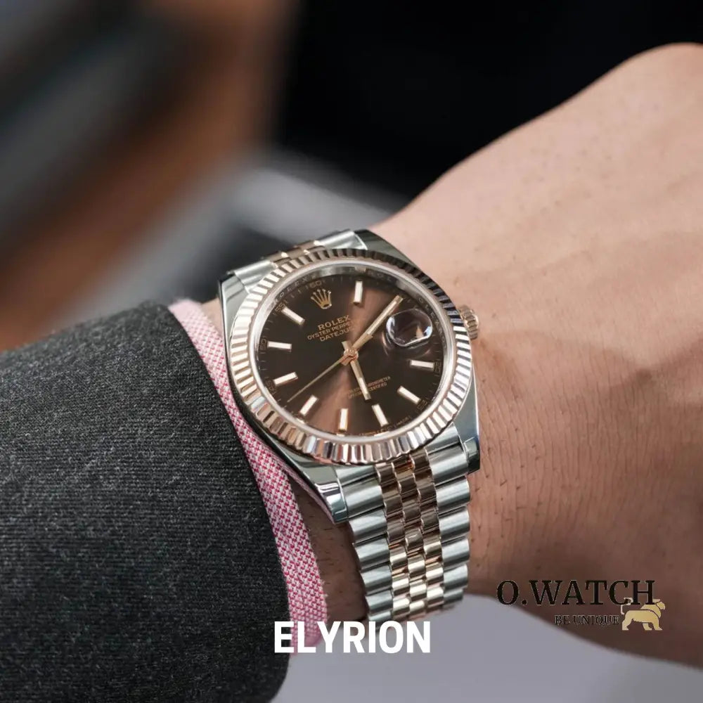 Montre Homme - Datejust chocolat