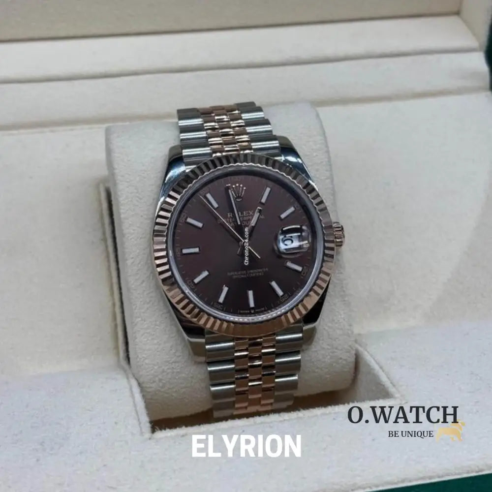 Montre Homme - Datejust chocolat