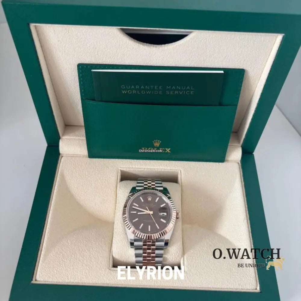 Montre Homme - Datejust chocolat