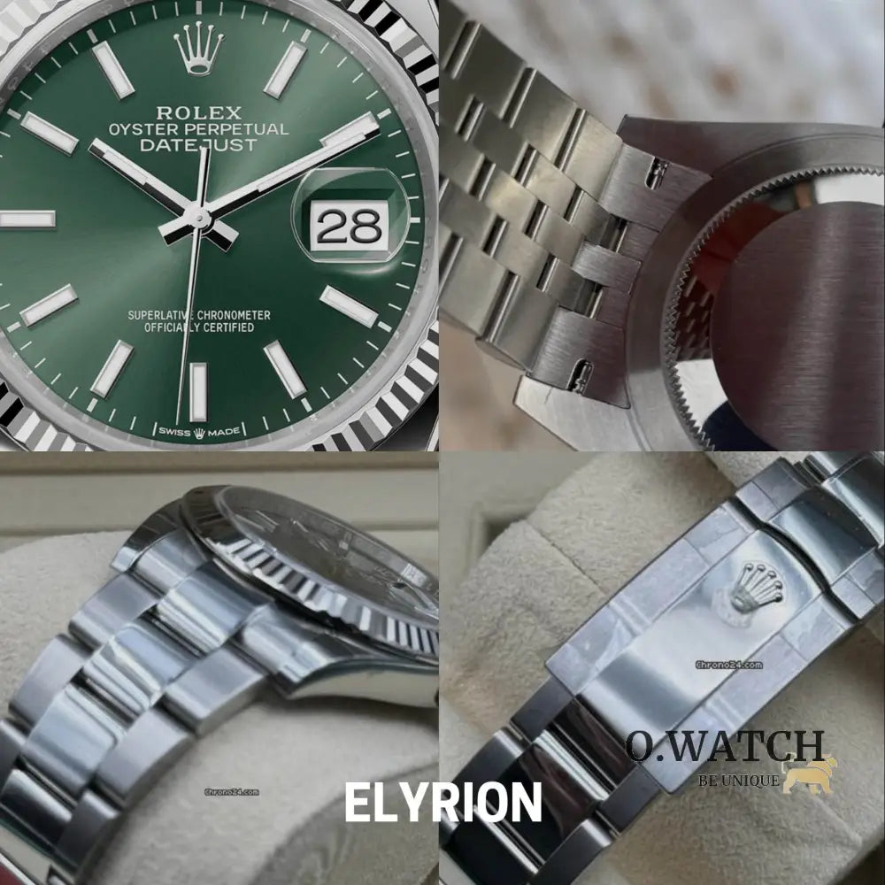 Montre homme - Datejust green dial