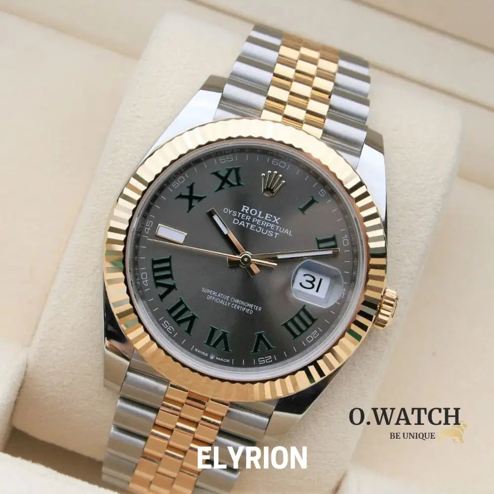 Montre Homme - DateJust Wimbledon 41 Acier & Or Rosé