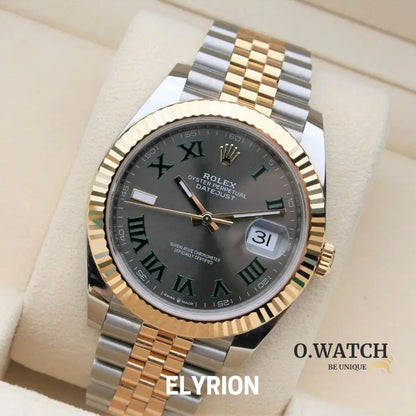 Montre Homme - DateJust Wimbledon 41 Acier & Or Rosé