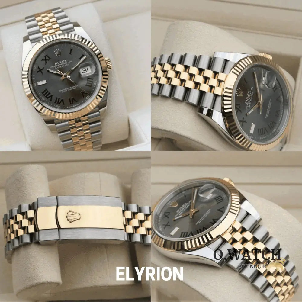 Montre Homme - DateJust Wimbledon 41 Acier & Or Rosé