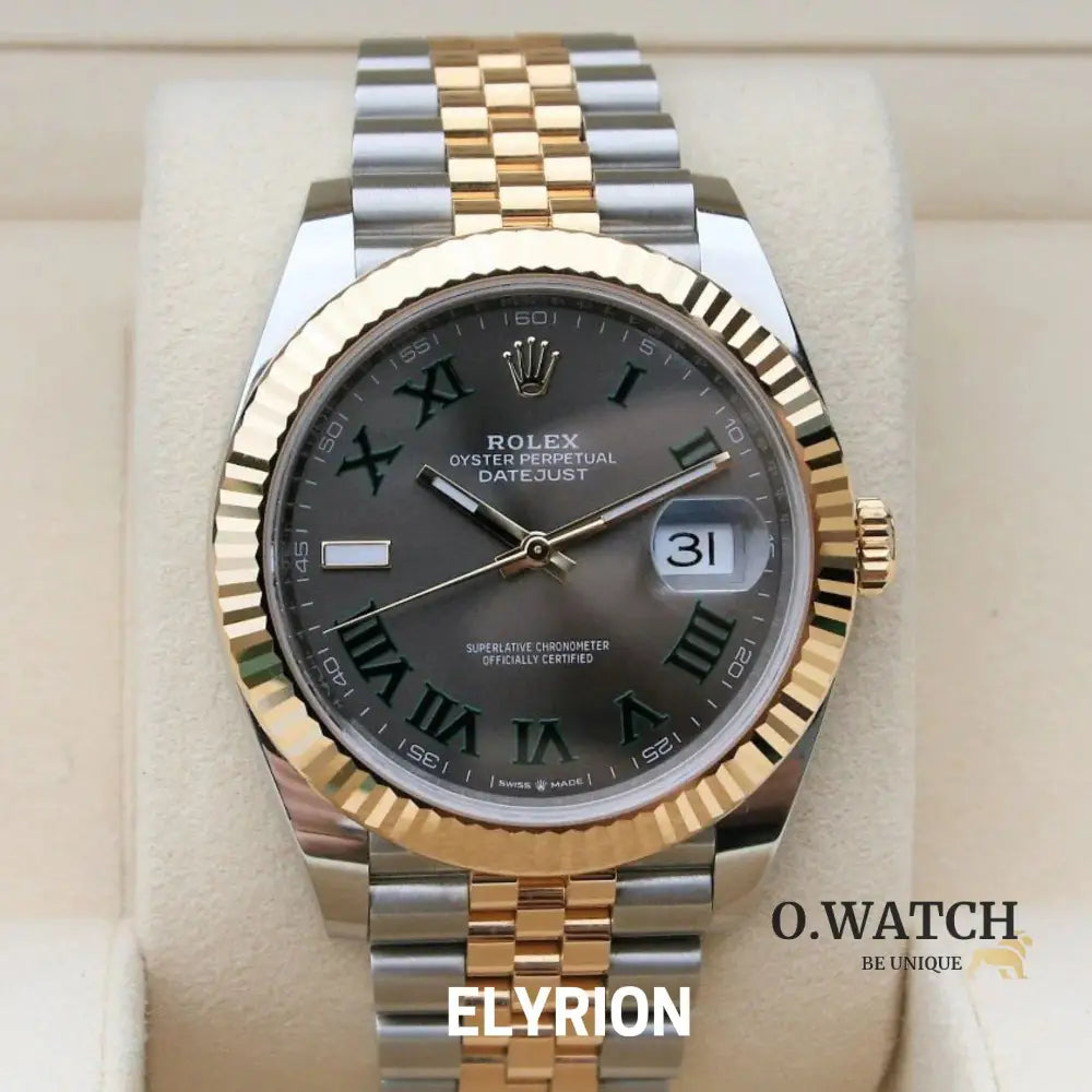 Montre Homme - DateJust Wimbledon 41 Acier & Or Rosé