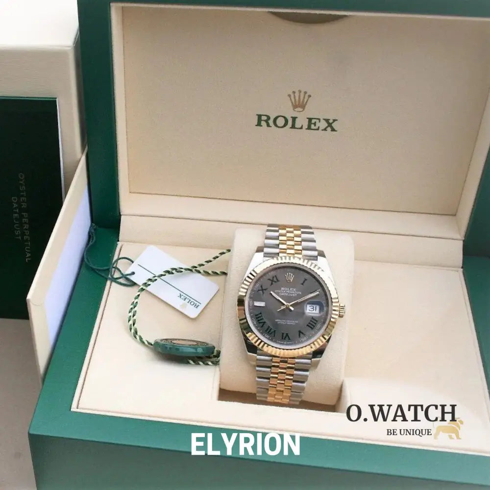 Montre Homme - DateJust Wimbledon 41 Acier & Or Rosé