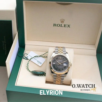 Montre Homme - DateJust Wimbledon 41 Acier & Or Rosé