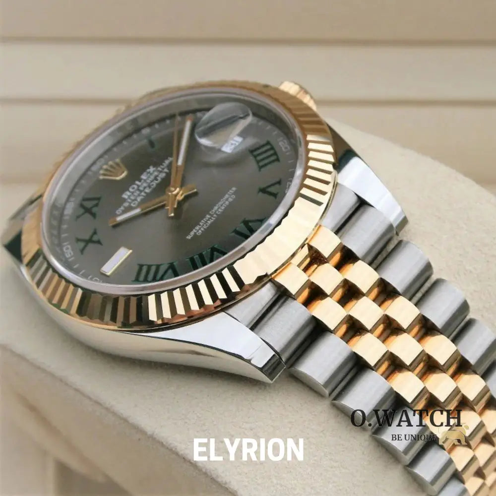 Montre Homme - DateJust Wimbledon 41 Acier & Or Rosé