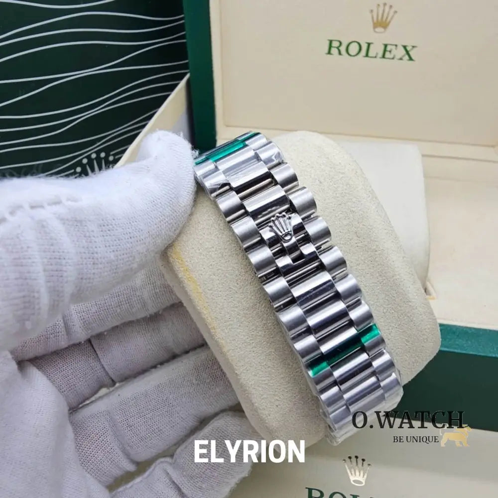 Montre Homme - Day-Date Arabic Blue Dial