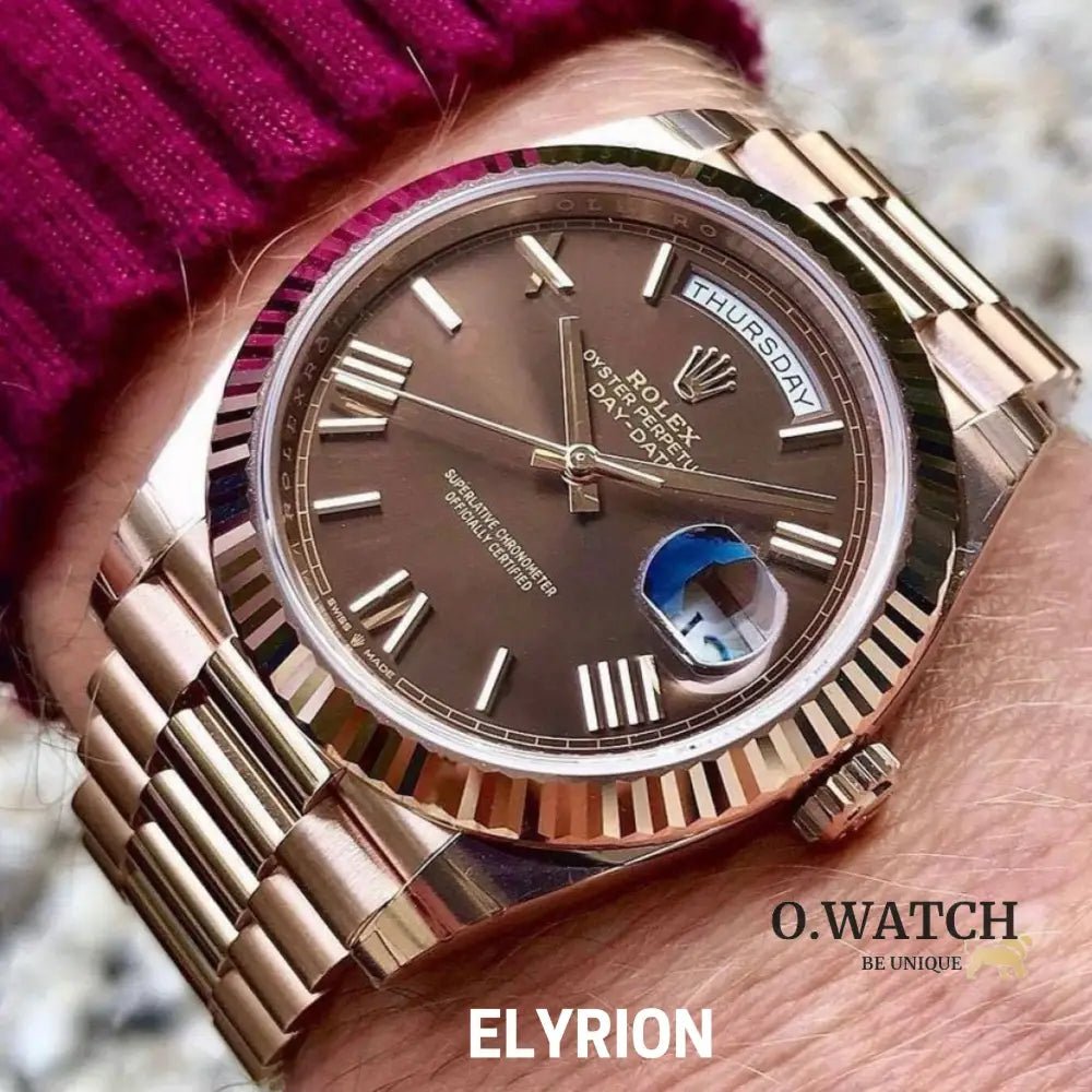 Montre Homme - Daydate Chocolate