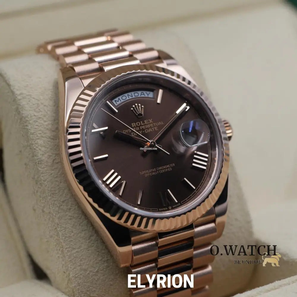 Montre Homme - Daydate Chocolate