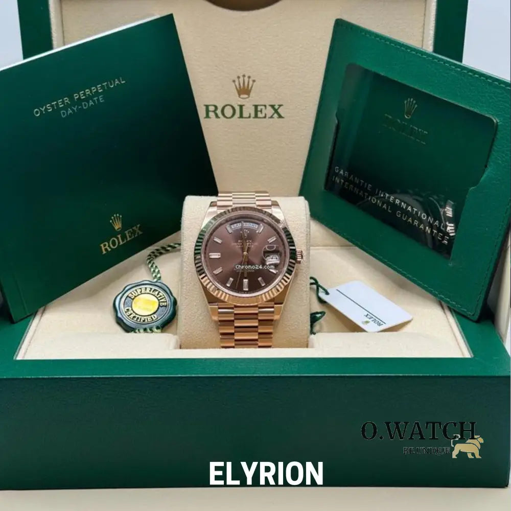 Montre Homme - Daydate Chocolate