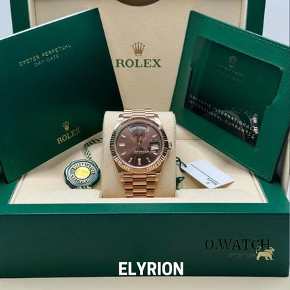 Montre Homme - Daydate Chocolate